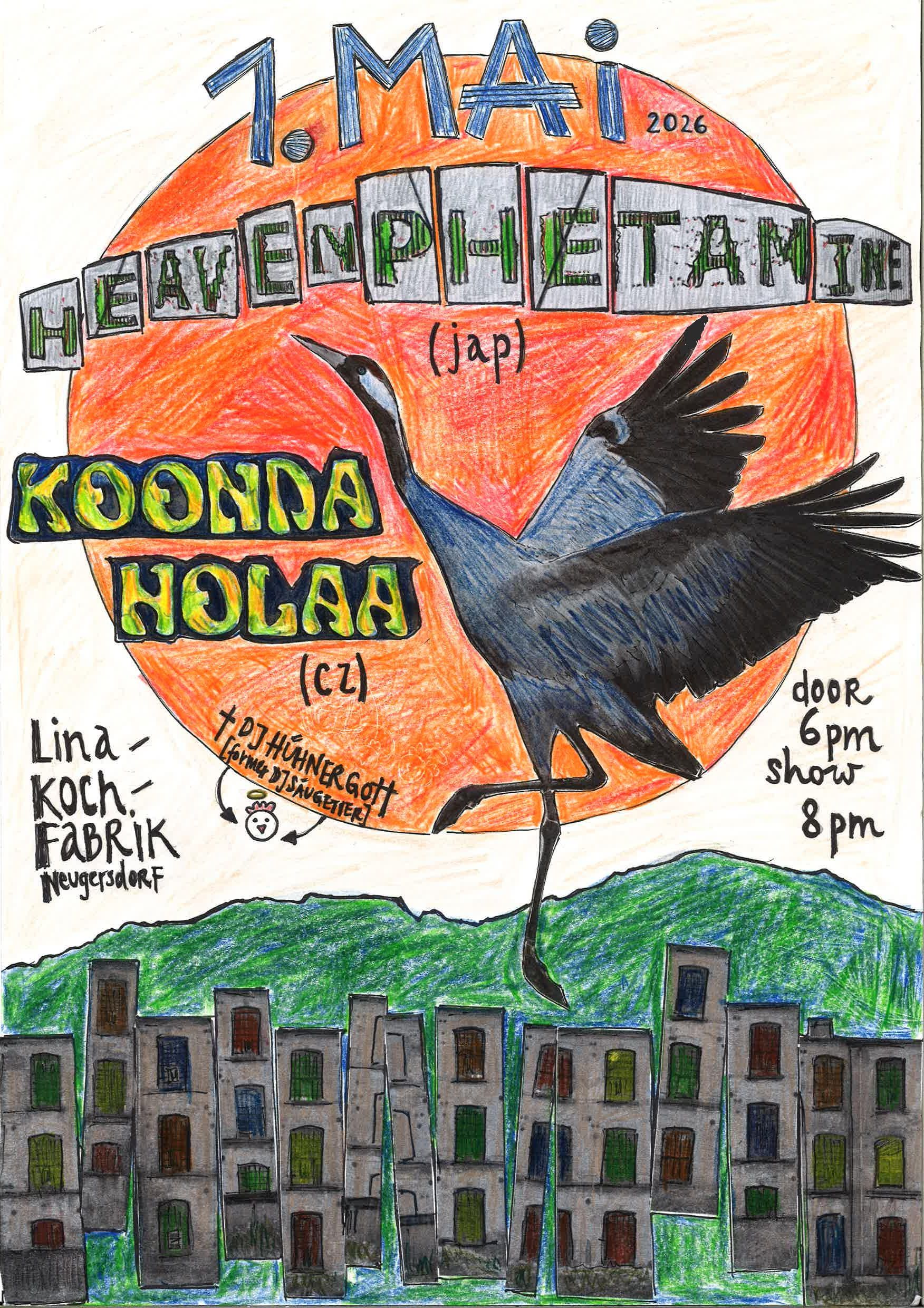 01.05.26 | Heavenphetamine / Koonda Holaa | Konzert